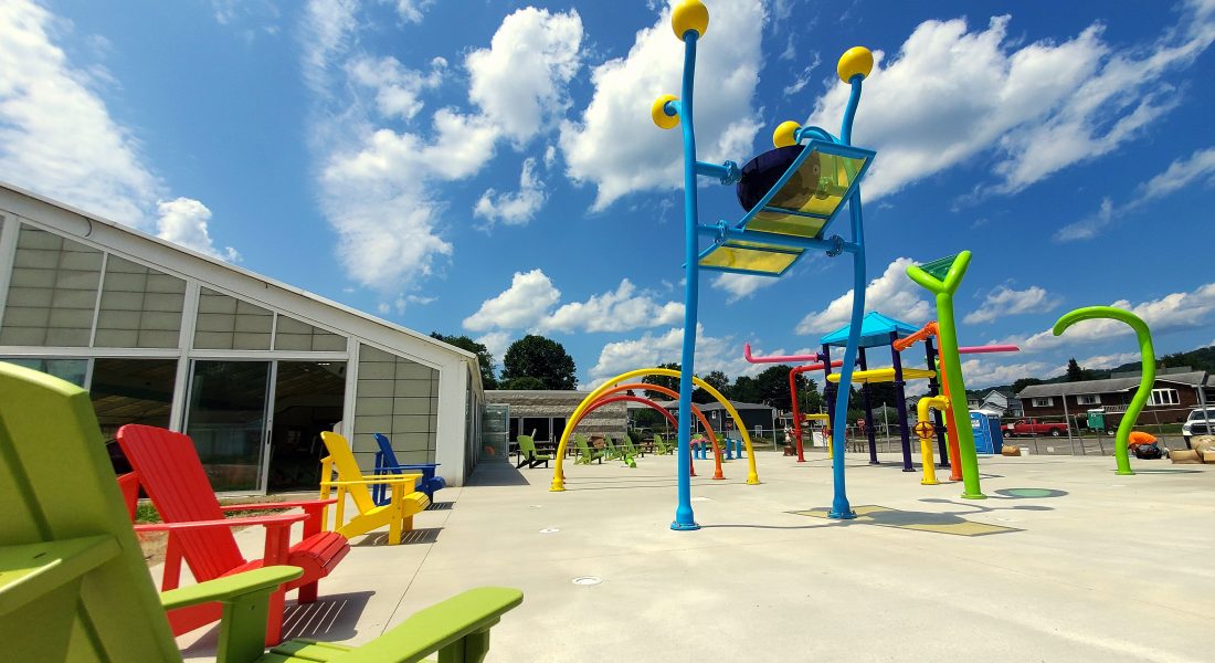 Splash Pad Almost Ready at Four Seasons Pool in Moundsville News